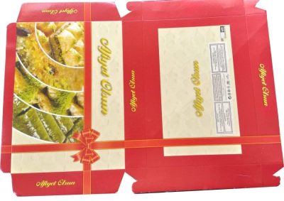 1 kglık baklava kutusu