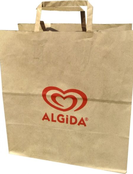 Logo Baskılı Ekonomik kağıt Poşet