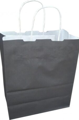 Siyah Renk kağıt Poşet 30×40