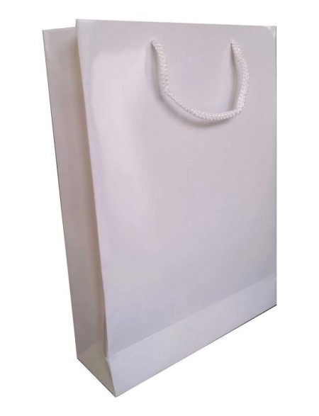 Beyaz karton çanta 25 x 35