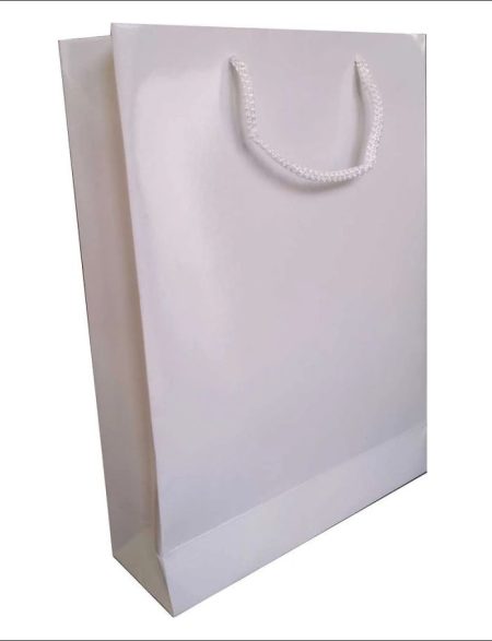 Beyaz karton çanta 25 x 35