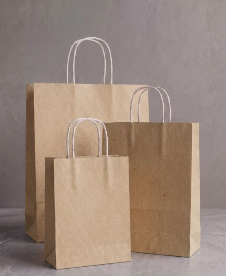 Kraft kağıt poşet çanta 25x31x12 1