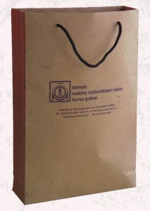 ip saplı kraf karton çanta