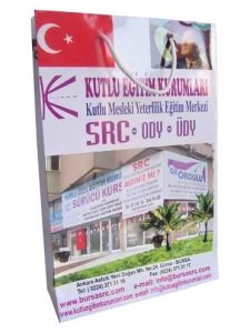 Bursa sürücü kursu karton çanta 1