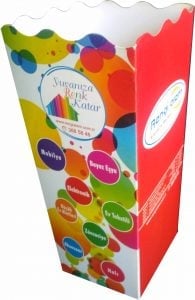 Ankara popcorn kutusu Rengi alem